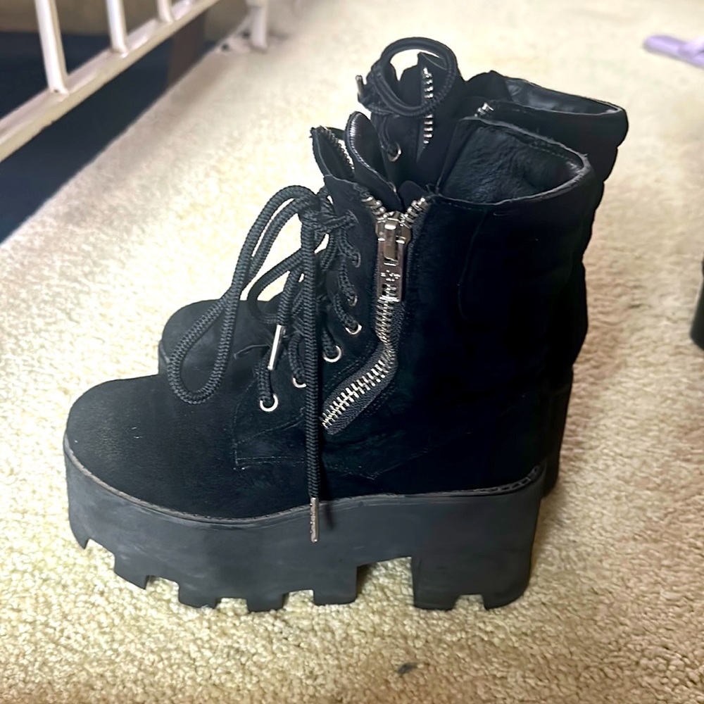 Dolls kill platform boots
